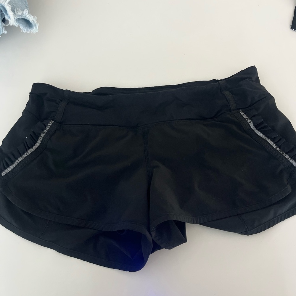 Lululemon Black Athletic Shorts